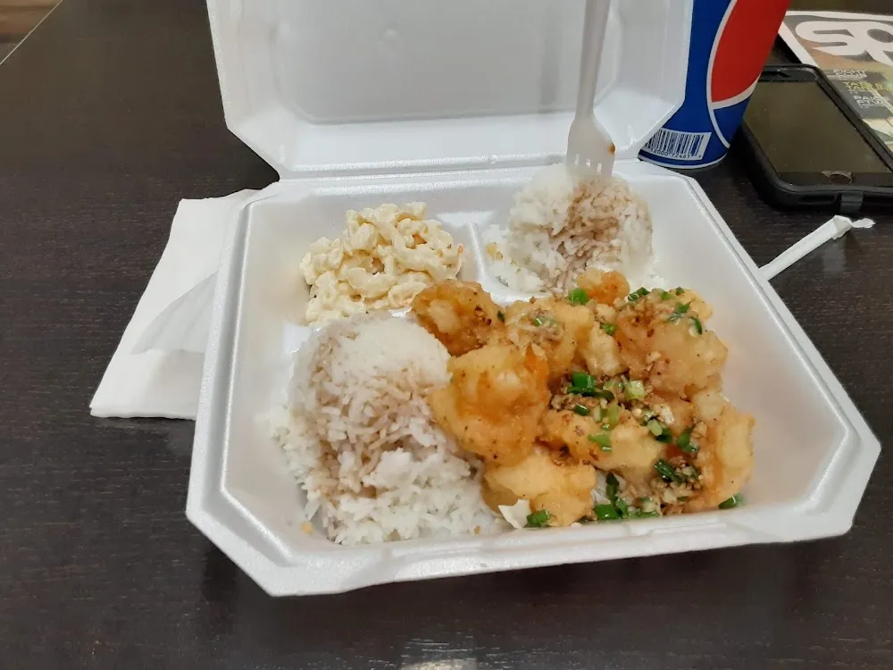 Battered Garlic Shrimp